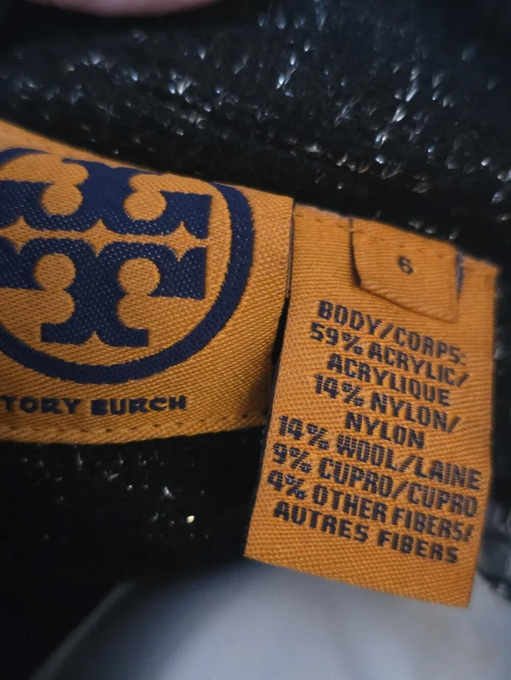 $426 Vtg Tory Burch Wool Fall Winter Knitwear Collection Retired Coat 31082509